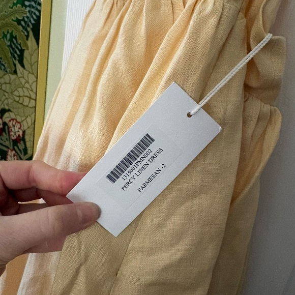 NWT Reformation Percy Linen Dress Size 2 - Picture 5 of 7